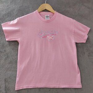 Girls Pink “Hawaii” Short Sleeve Graphic Tee – Size Large